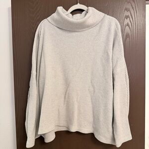 Old Navy Cream Cowl Neck Sweater